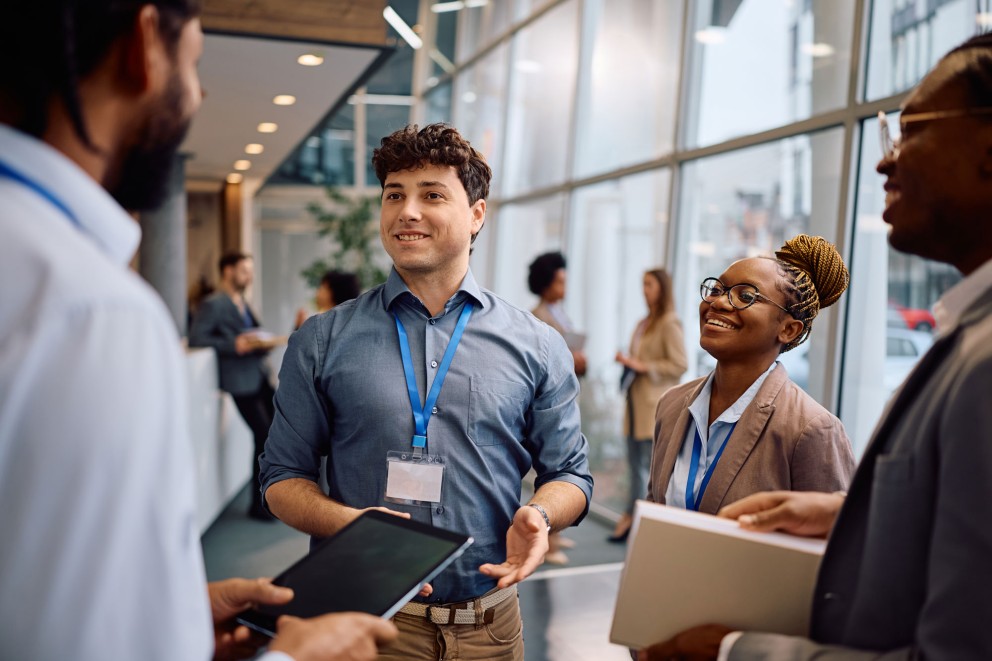 businesspeople in meeting